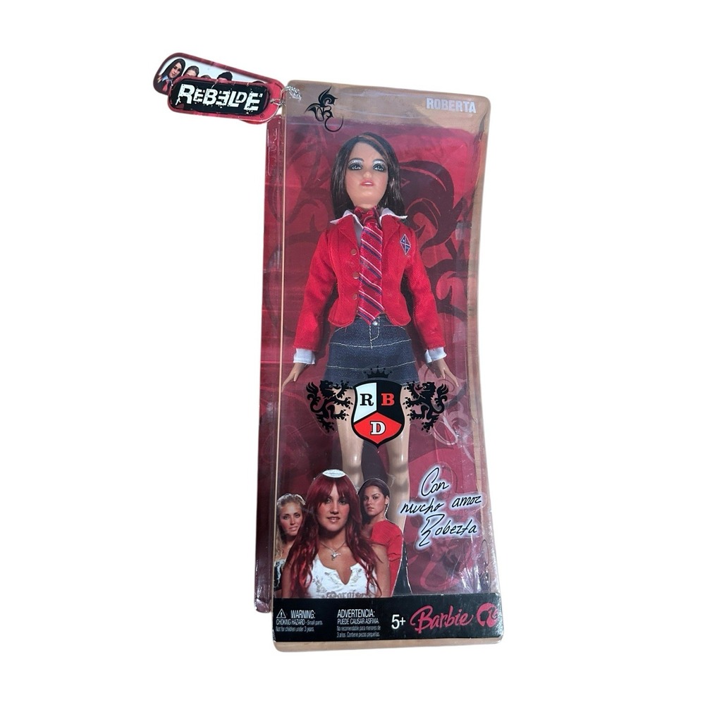 Barbie Rebelde Roberta‎ Pardo Doll Telenovela Singer Actress Dulce Maria